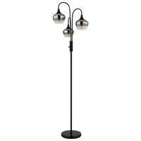 Stehleuchte 15548s3 - Schwarz, Basics, Glas/Metall (43/165cm) - Globo