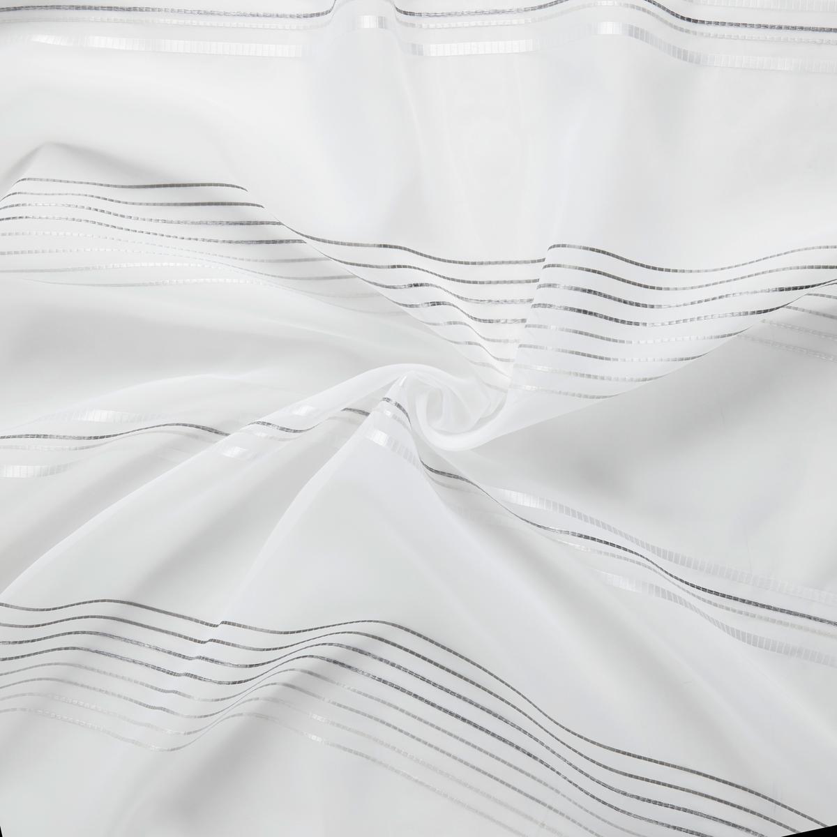 HOTOVÝ ZÁVĚS Louis, 140/245 cm - šedá/bílá, Konvenční, textil (140/245cm) - Modern Living