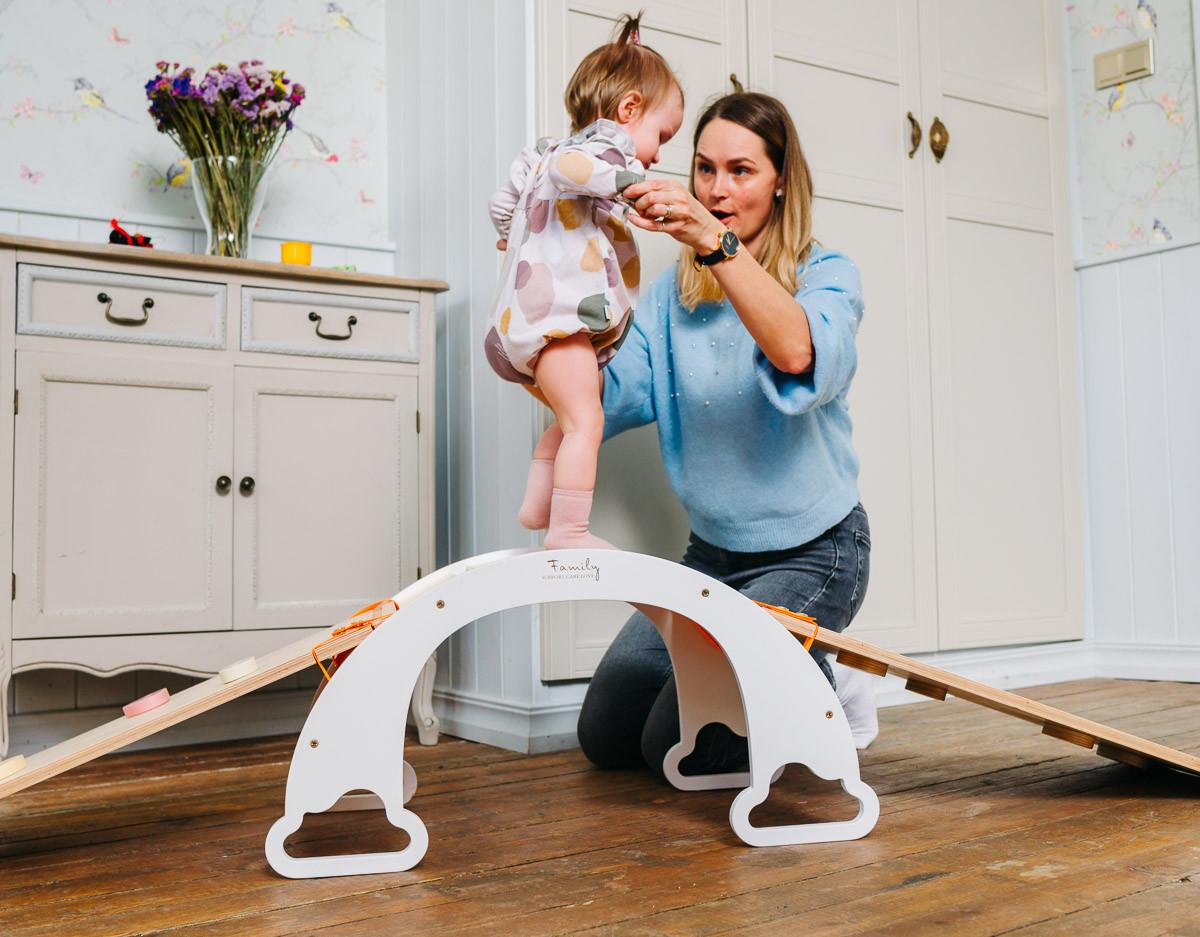 Rampe/rutschbrett The Sway Rainbow Ramp - Multicolor, Basics, Holz (42/78/6cm)