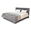 Tagesdecke Amanda - Anthrazit/Weiß, KONVENTIONELL, Textil (230/226cm)