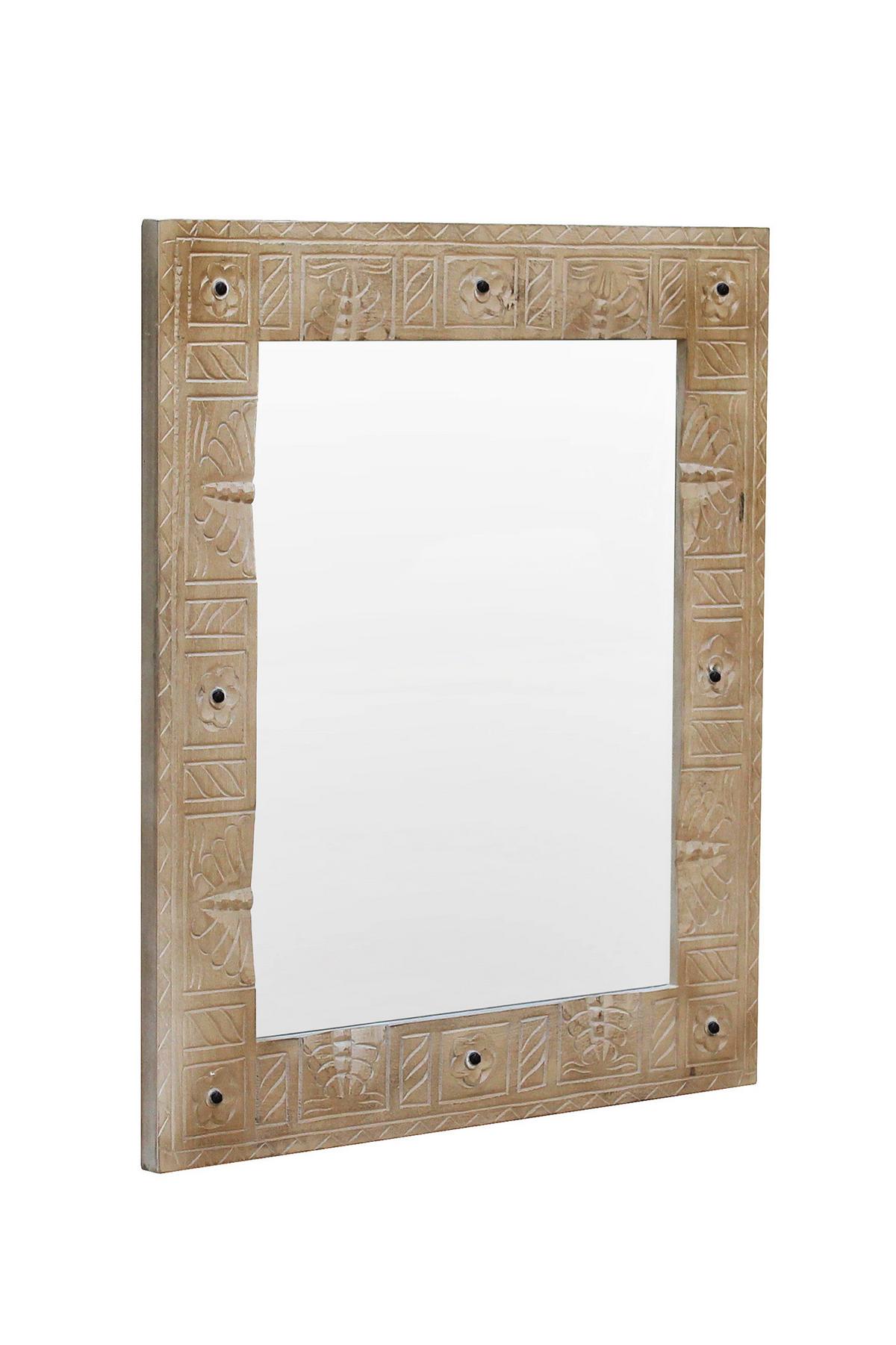 BADEZIMMER Mangolholz 5-teilig - Naturfarben, Basics, Holz - Livetastic