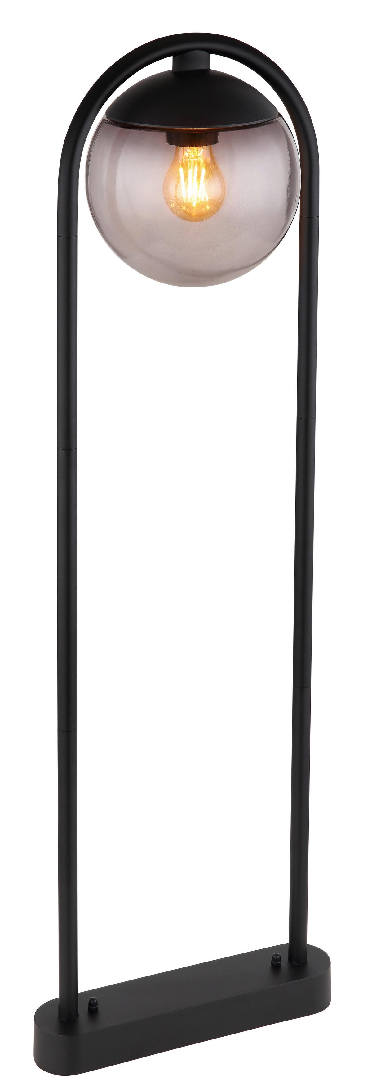 Außenstehleuchte 31813 - Schwarz, Basics, Glas/Metall (32/100cm) - Globo