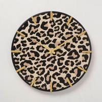 Nástěnné hodiny LEONY II - černá/barvy zlata, Basics, kov (50cm) - Mömax