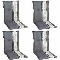 Sitzkissen Garden Lxb: 105x50 Cm Grau - Grau, KONVENTIONELL, Textil (50/8/105cm) - Ambia Garden