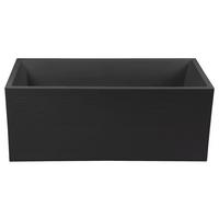 Pflanztopf Kunststoff In- Und Outdoor Graphit - Graphitfarben, Basics, Kunststoff (100/43/40cm)