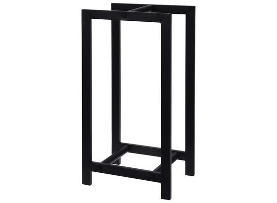 Holzlege Tina - Schwarz, MODERN, Metall (30/22/59cm) Holzlege Tina - Schwarz, MODERN, Metall (30/22/59cm)