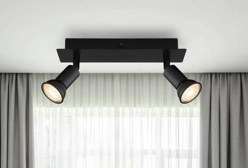 Strahler 57998-2 - Schwarz, Design, Metall (25/6/9cm) - Globo