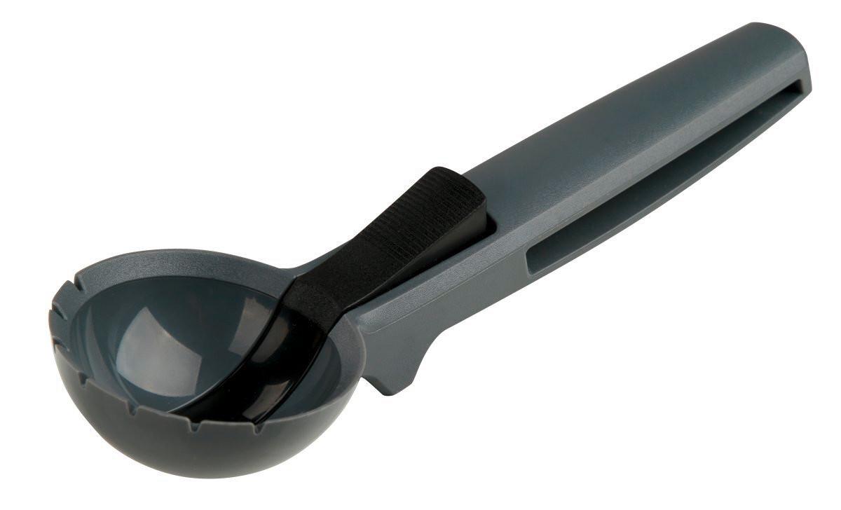Naběračka na zmrzlinu Statement - tmavě šedá, plast (18,8cm) - Fackelmann