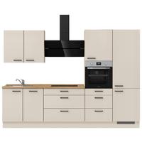 Küchenleerblock Easytouch High-Line, H4 Rechts - Sandfarben/Eichefarben, MODERN, Holzwerkstoff (300cm) - Nobilia