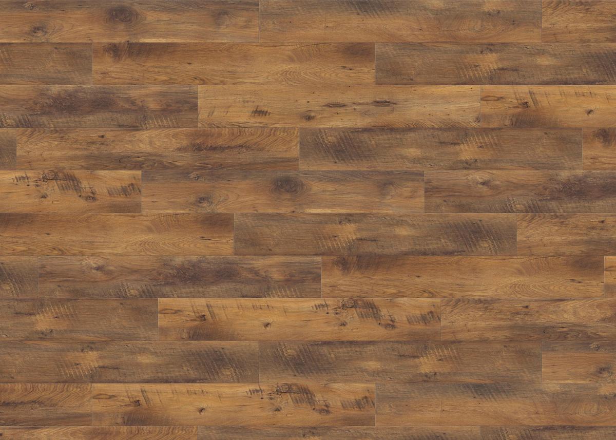 Laminatboden Landhausdiele 4v  Fattoria - Cognac, Basics, Holzwerkstoff (19.3/128.2cm) - Living by HARO