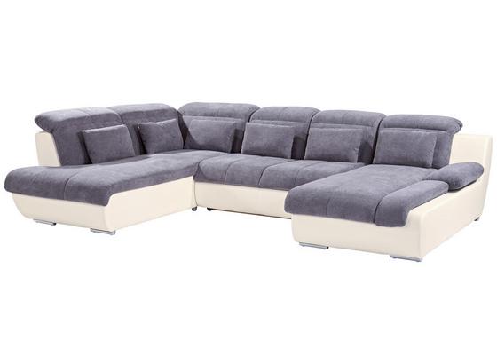 Sedací Souprava Multi - šedá/krémová, Moderní, textil (228/345/184cm) Sedací Souprava Multi - šedá/krémová, Moderní, textil (228/345/184cm)