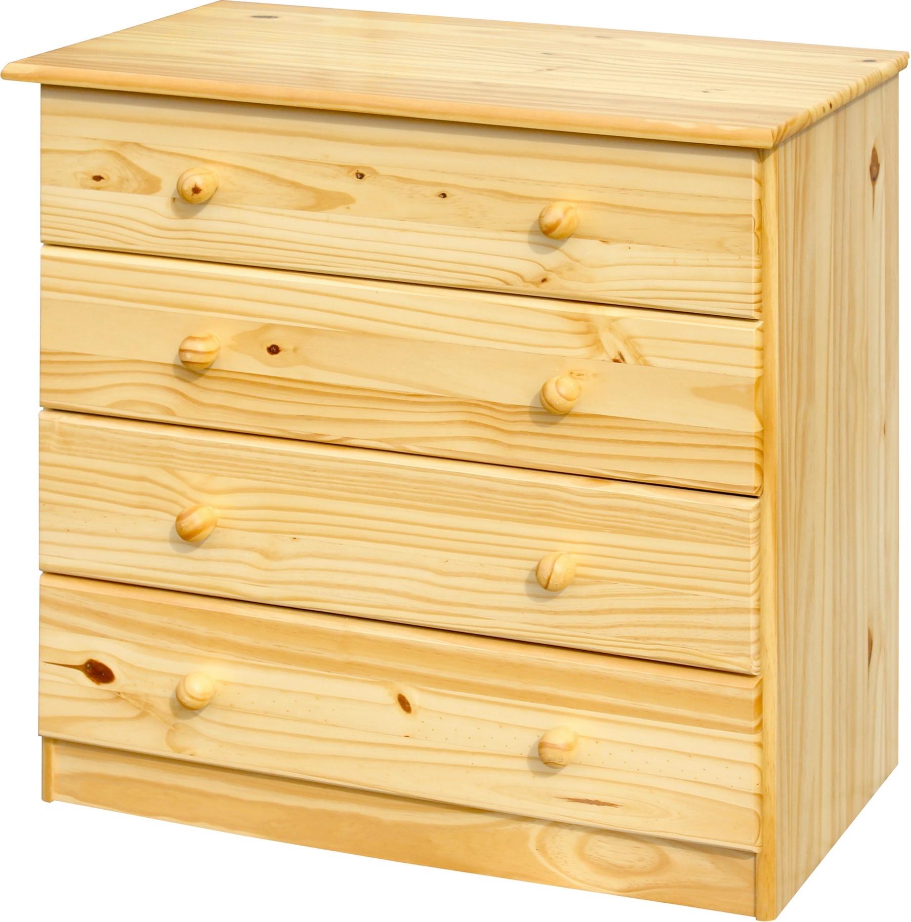 Kommode Naturfarben B: 79cm - Naturfarben, Design, Holz (79/75/40cm) - Livetastic