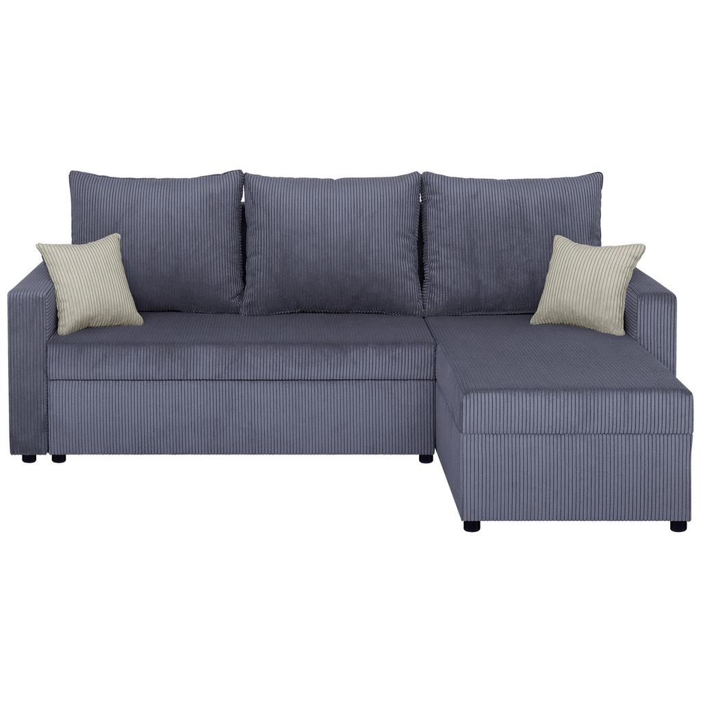 Ecksofa mit Schlaffunktion + Bettkasten Star 228x147 cm