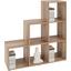 Raumteiler Pisa 3 - Eichefarben, MODERN, Holz (112/114/35cm) Raumteiler Pisa 3 - Eichefarben, MODERN, Holz (112/114/35cm)