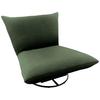 Relaxsessel Cremona Dunkelgrün B: 100 Cm - Dunkelgrün/Schwarz, Design, Textil (100/78/96cm) - Livetastic
