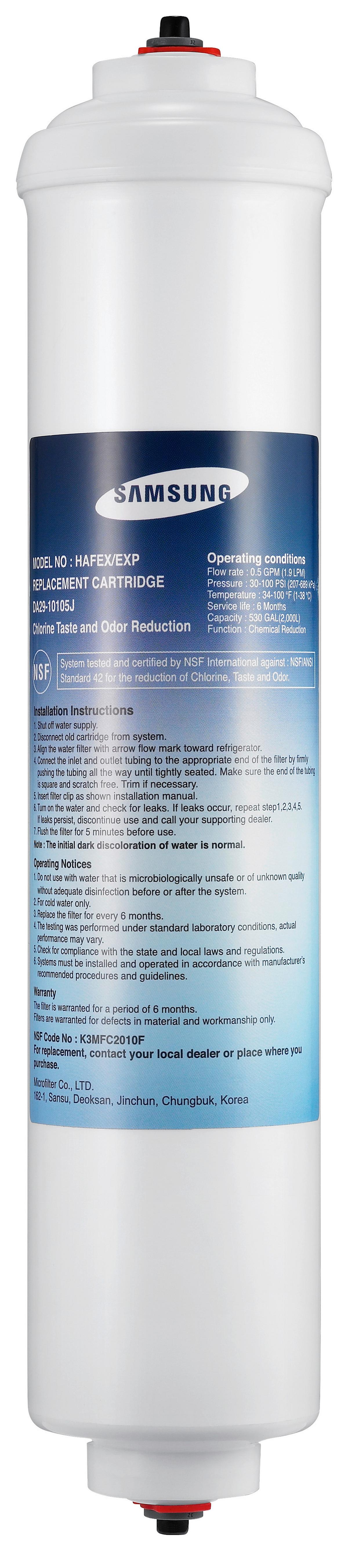 Filterkartusche Hafex/exp Hafex/exp - Basics, Kunststoff (8/3,6/8cm) - Samsung