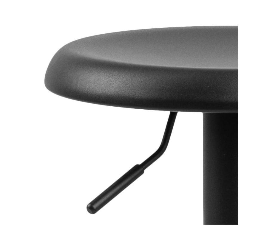 Barová Židle Finch Š: 40 Cm Černá - šedá/černá, Basics, kov/textil (40/82/40cm)