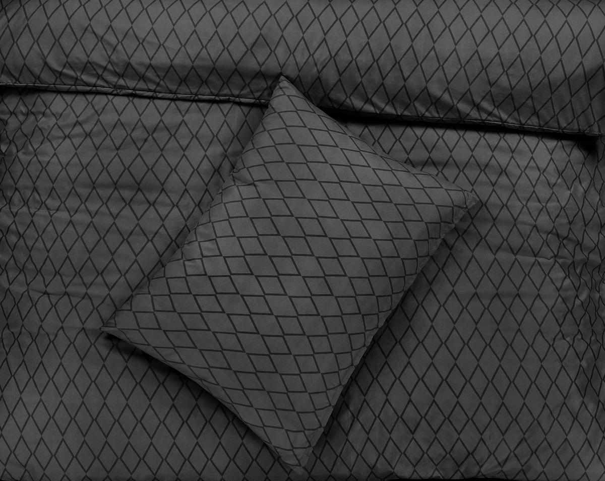 BETTWÄSCHE BOLOGNA - Anthrazit, MODERN, Textil - Luca Bessoni