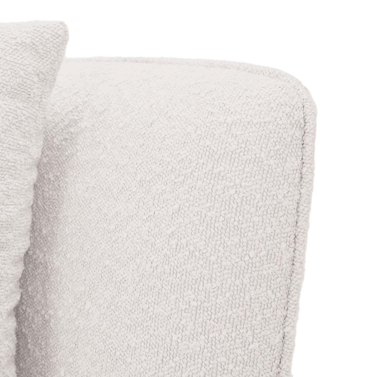 Polstersessel Miranda Boucle Weiß - Naturfarben/Weiß, KONVENTIONELL, Textil (106/88/83cm) - Max Winzer