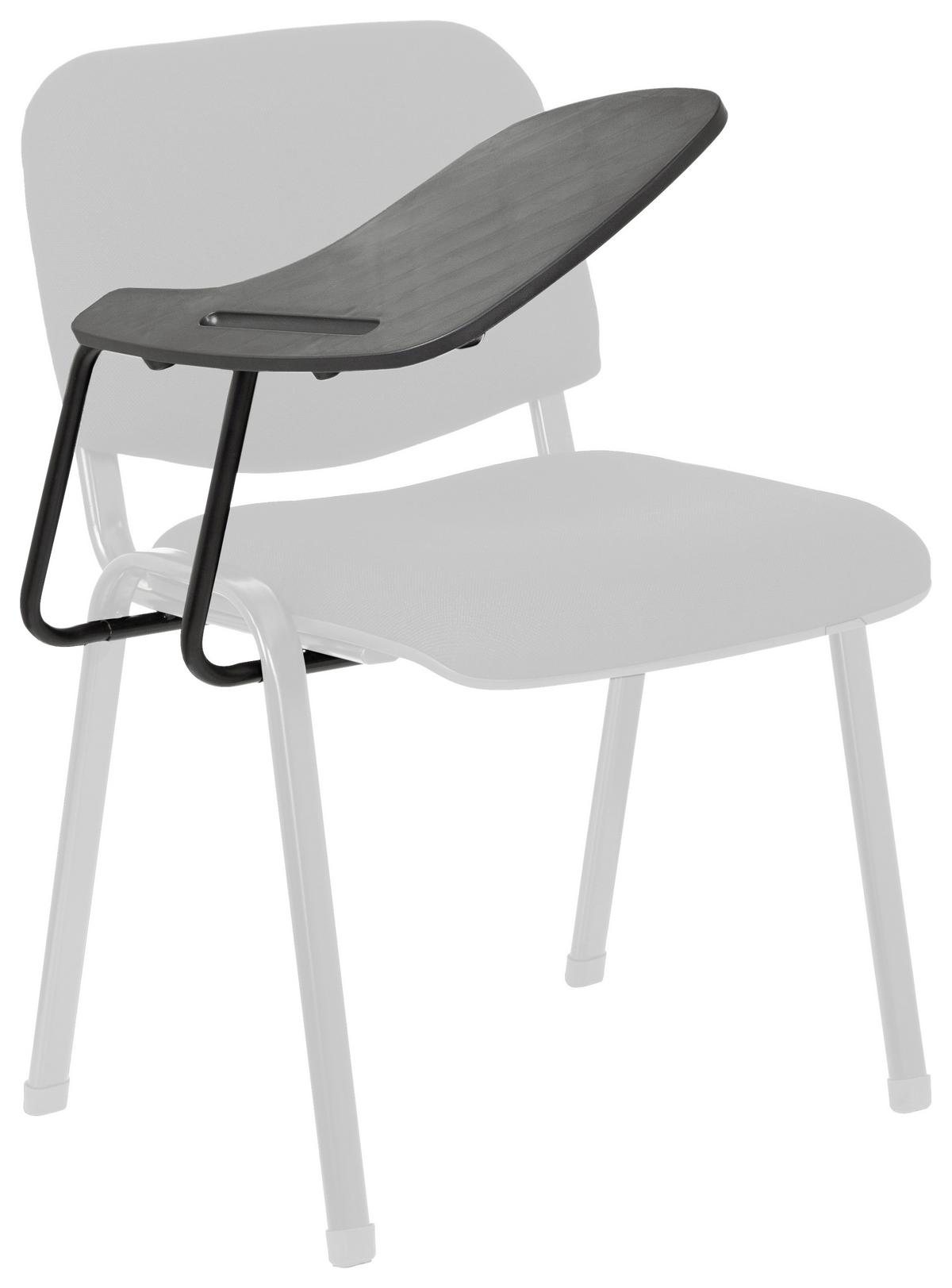 Tabletttisch Metall/kunststoff L 30 Cm - Schwarz, Basics, Kunststoff/Metall (30/40/20cm) - MID.YOU