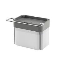 Spülorganizer Sponge-Tex 17x12x22 cm Kunststoff - Grau, Basics, Kunststoff (17/12/22cm) - Metaltex