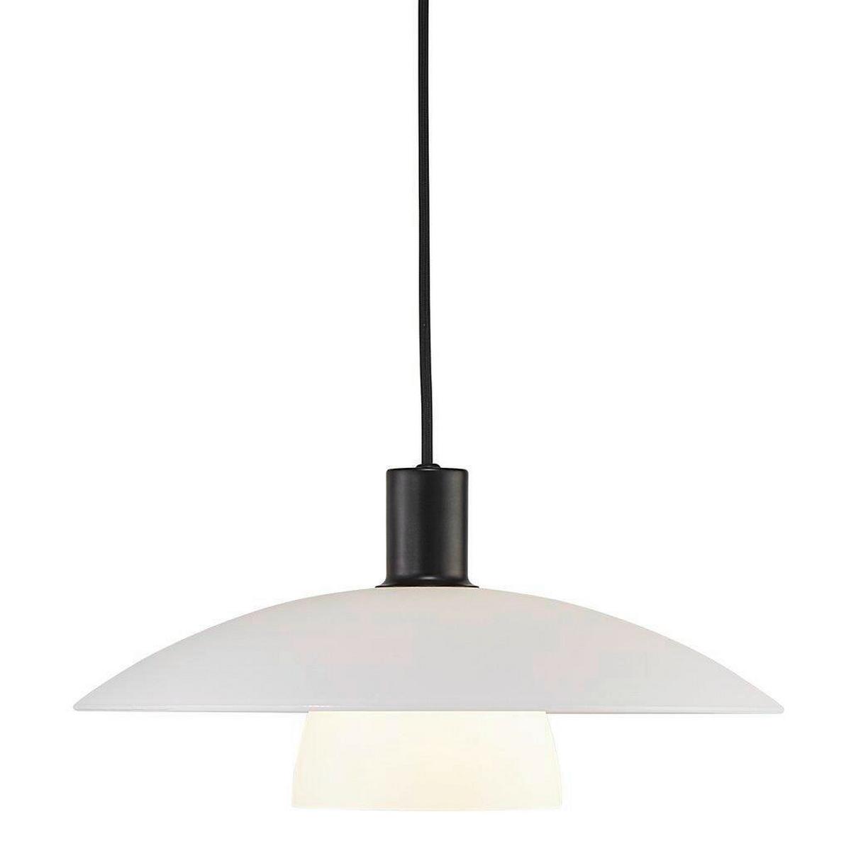 Hängeleuchte Verona Weiß D: 40 cm - Weiß, Design, Glas (40/19cm) - Nordlux