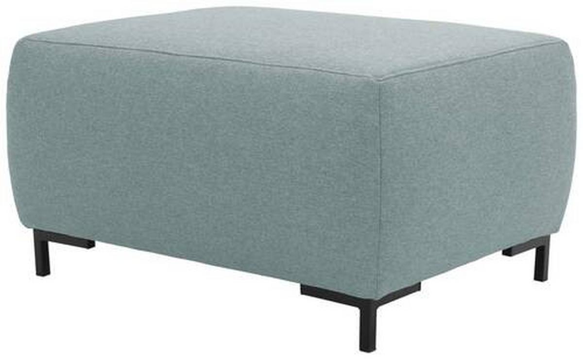 Hocker Looks Vi - Blau/Schwarz, Design, Textil (88/44/68cm) - LOOKS by W.Joop