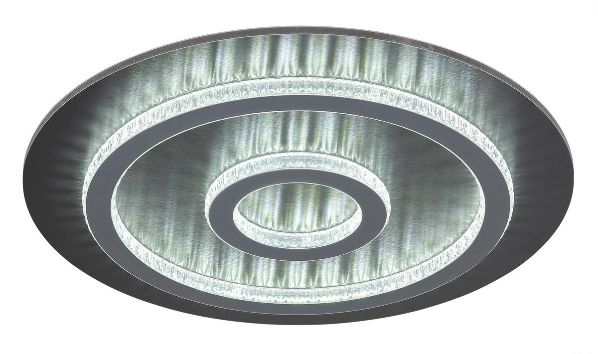 Led Mennyezeti Lámpa 48042-40a  Jayden - világosszürke/fekete, Design, műanyag/fém (45/5,5cm) - Globo