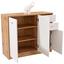 Komoda 4-you New Yuk05 - farby dubu/biela, Moderný, kompozitné drevo (109,1/85,4/34,6cm) Komoda 4-you New Yuk05 - farby dubu/biela, Moderný, kompozitné drevo (109,1/85,4/34,6cm)