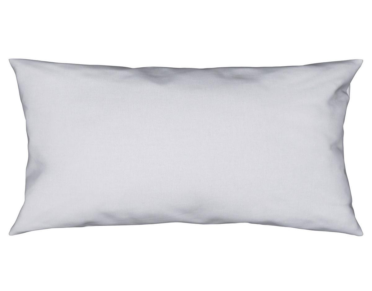 Povlak na polštář Annika, 40/80cm,stříbrná - barvy stříbra, textil (40/80cm)