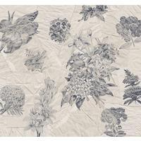 Fototapete R3-045 Botanical Papers - Schwarz/Grau, Trend (300/280cm)