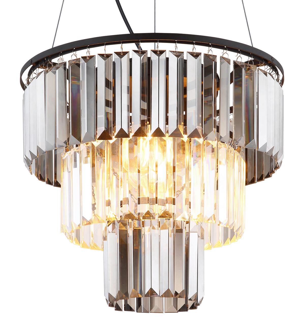 Függőlámpa 15695h Naxis - fekete/átlátszó, Basics, műanyag/üveg (40/120cm) - Globo