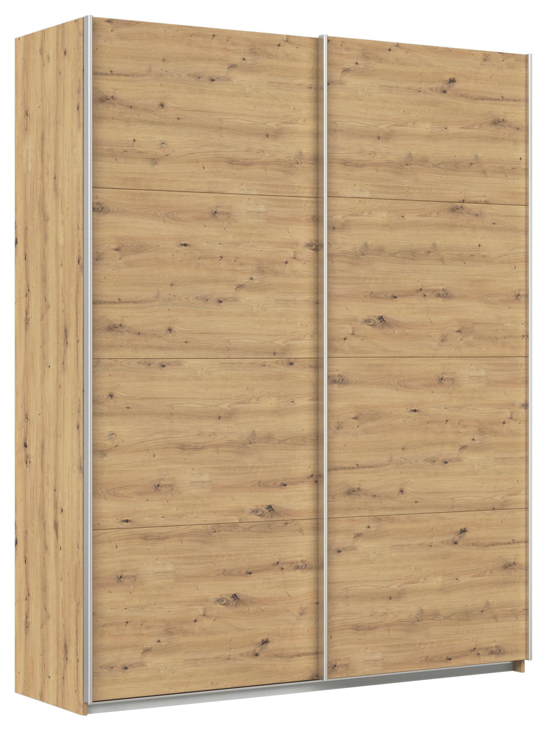 Schwebetürenschrank B: 181cm Feldkirch Eiche Dekor - Eiche Artisan, MODERN, Holzwerkstoff (181/229/62cm)