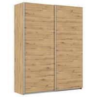 Schwebetürenschrank B: 181cm Feldkirch Eiche Dekor - Eiche Artisan, MODERN, Holzwerkstoff (181/229/62cm)