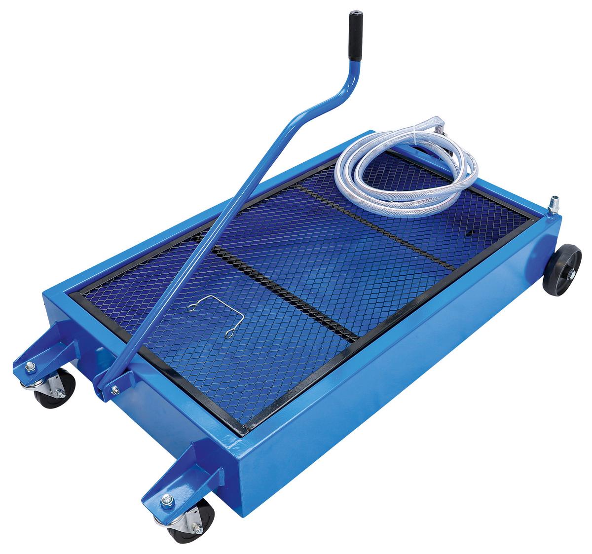 Öl-auffangwanne 70153 - Blau, Basics, Metall (87/53/14cm)