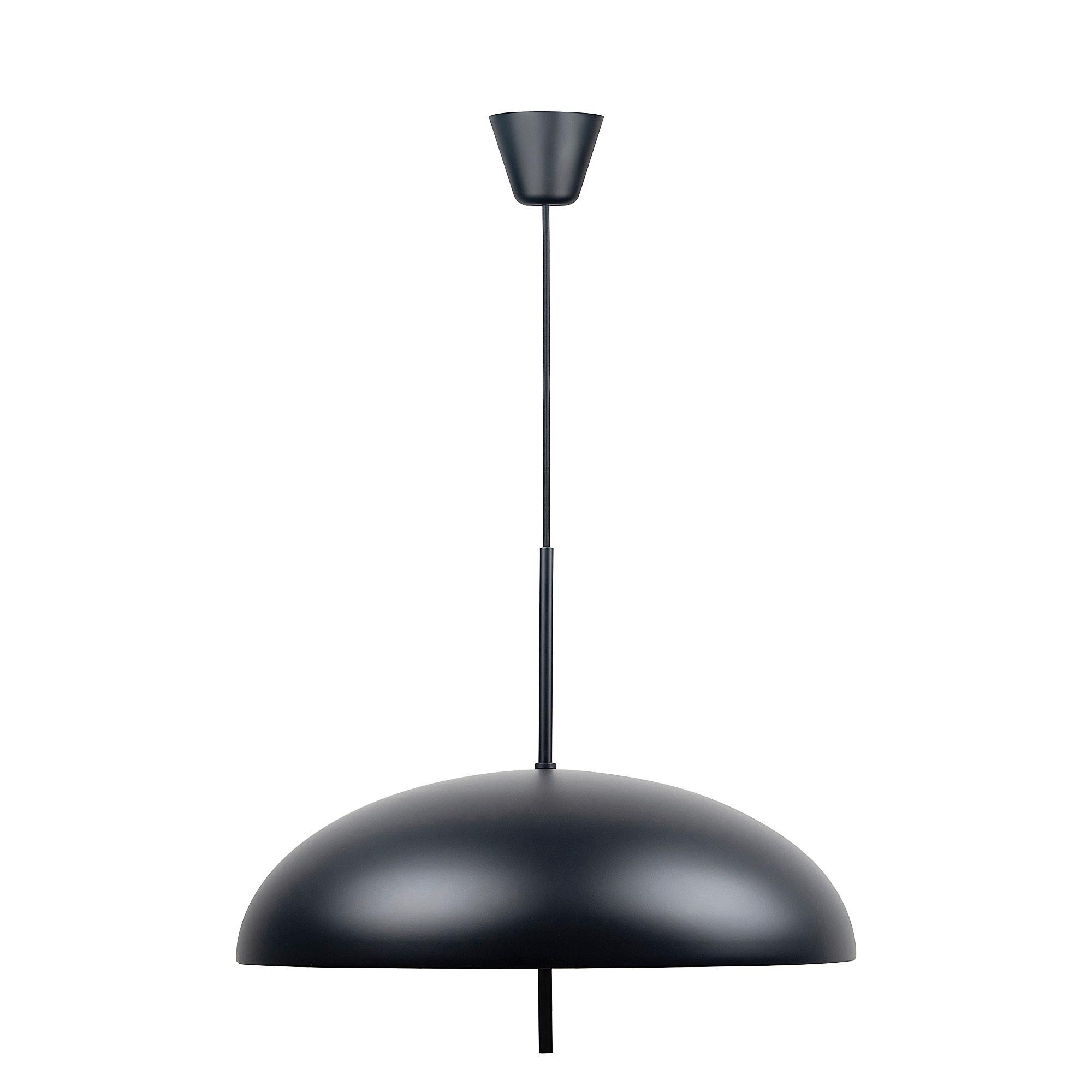 Hängeleuchte Versale Schwarz D: 49,5 Cm - Schwarz, Design, Metall (49,5/41cm) - Nordlux