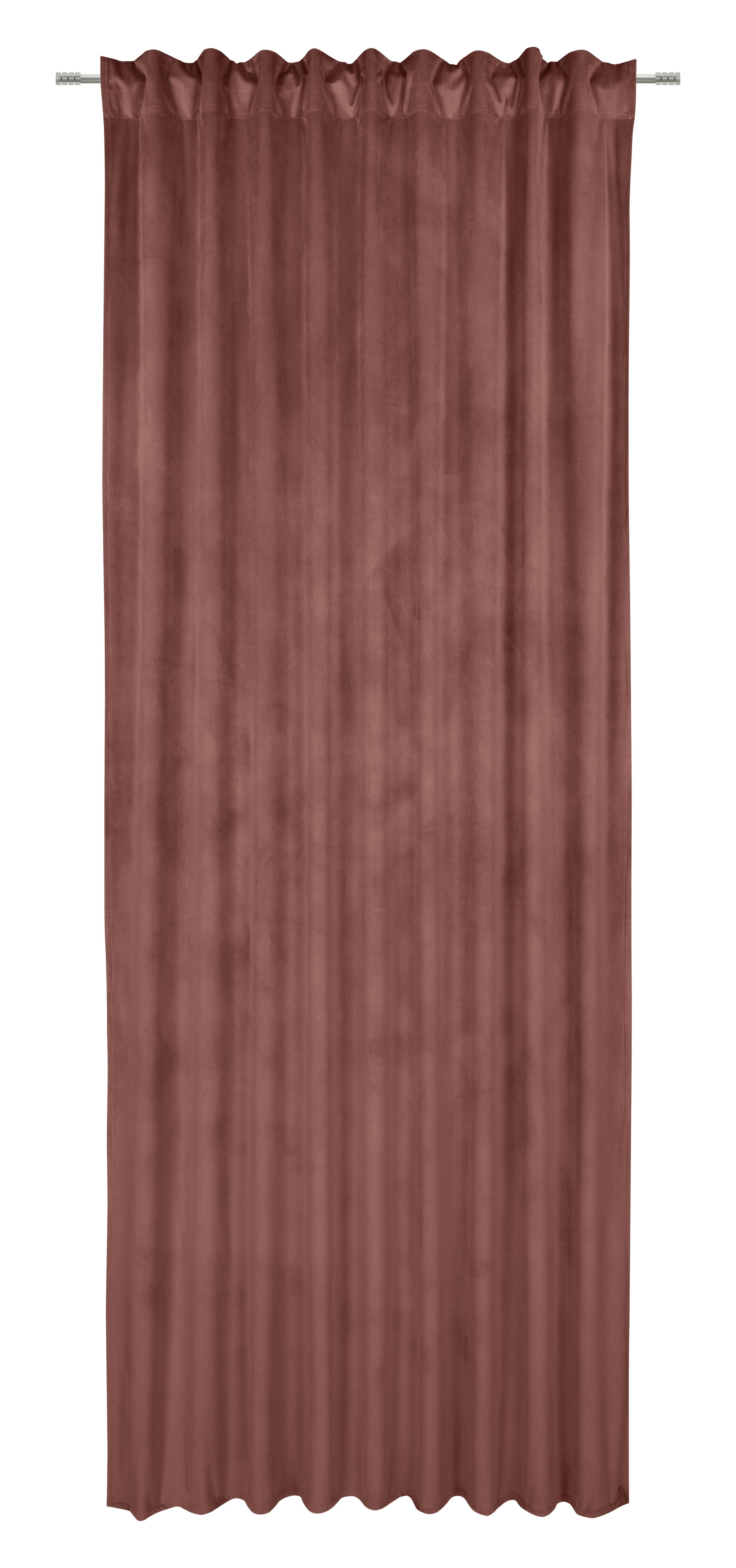 Hotový Záves Bianca, 140/245cm, Ružová - ružová, Konvenčný, textil (140/245cm) - Modern Living
