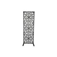 Sichtschutzwand Metall ca. 50x2x150 cm - Schwarz, Basics, Metall (50/150cm)