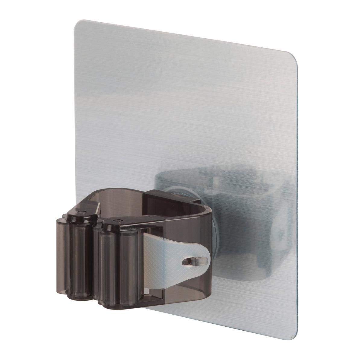 Gerätehalter Fix-O-Moll Kunststoff Wandmontage - Alufarben, Kunststoff (3,4/12/17cm) - Suki