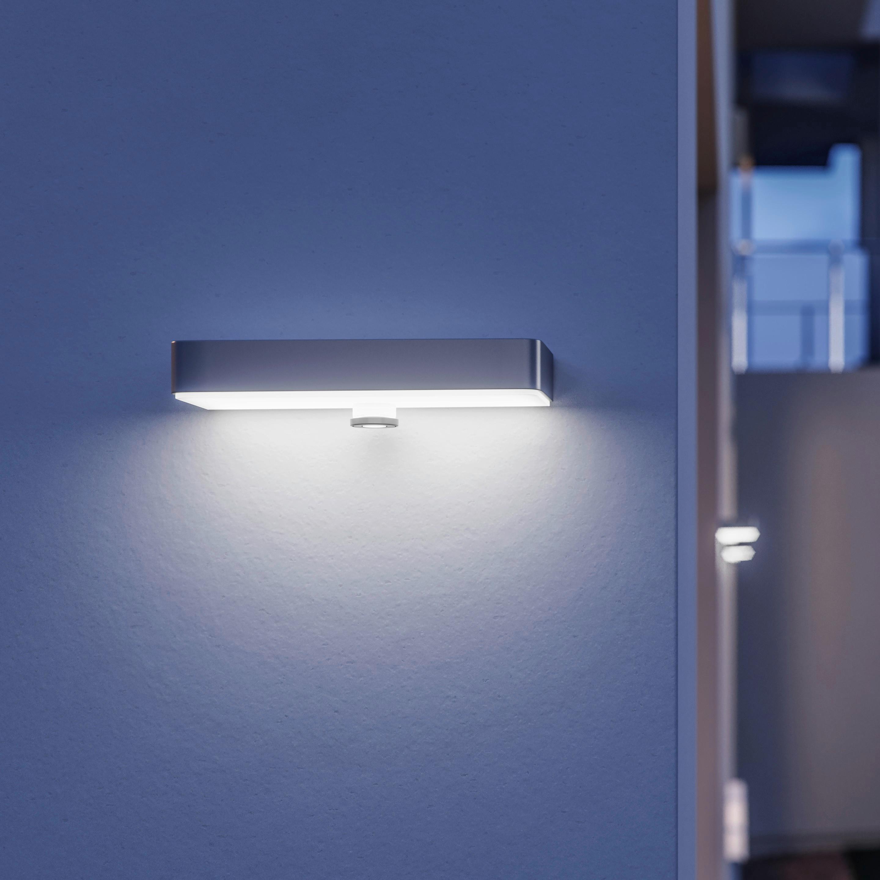 Solarleuchte Außenleuchte Xsolar Sol-O S - Anthrazit, Basics, Kunststoff/Metall (9.1/24.2/5.3cm) - Steinel