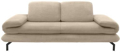 2,5-sitzer Looks Xiii Beige - Beige/Schwarz, Design, Textil (224 (284)/83 (110)/98cm) - LOOKS by W.Joop