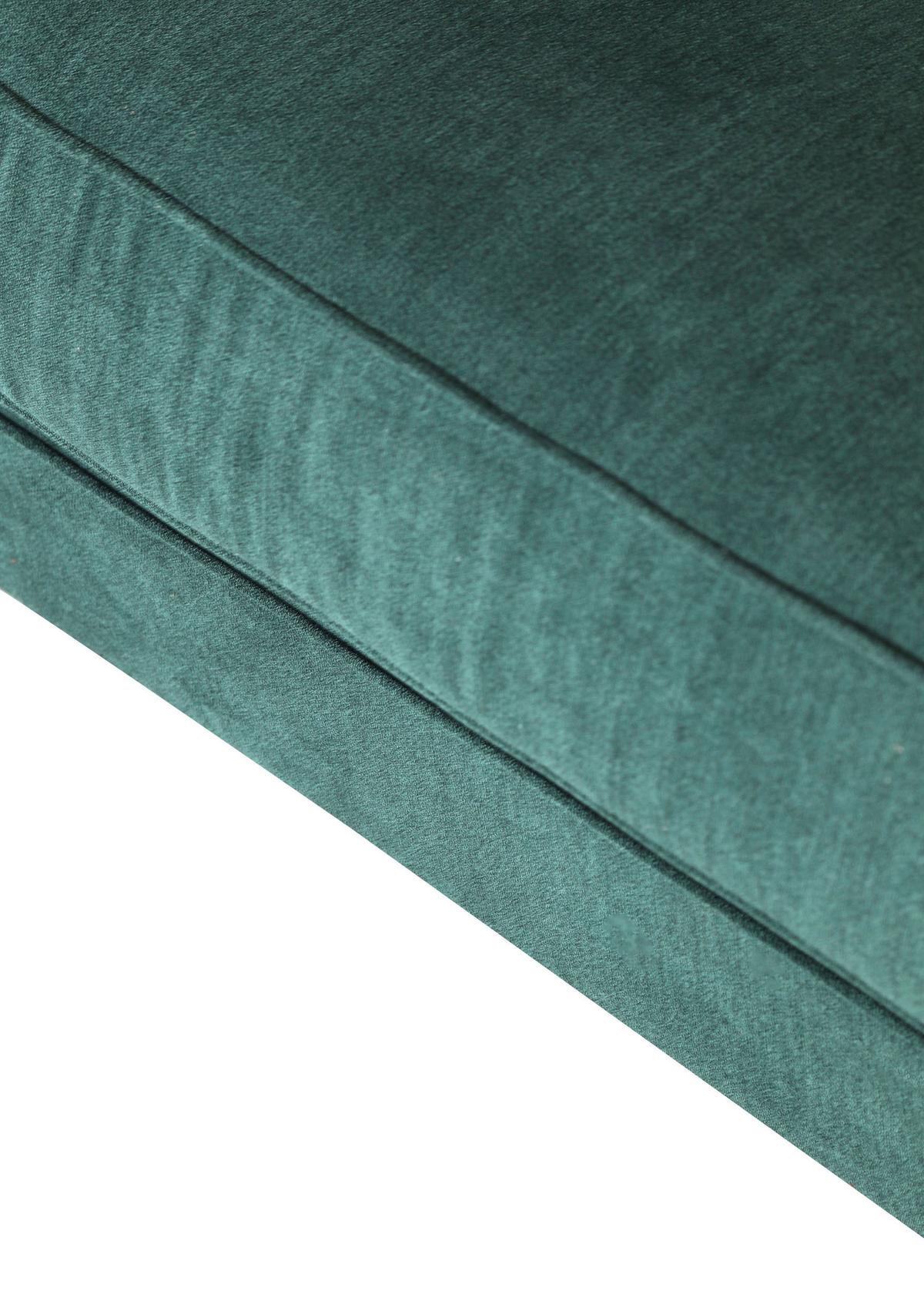 Bigsofa Lamour - Dunkelbraun/Grün, KONVENTIONELL, Holz/Textil (270/80cm) - Livetastic