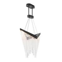 Csillár Qn-Vivien-P-L-Bk - fekete, Design, műanyag/fém (81/119,4cm) - Elstead Lighting