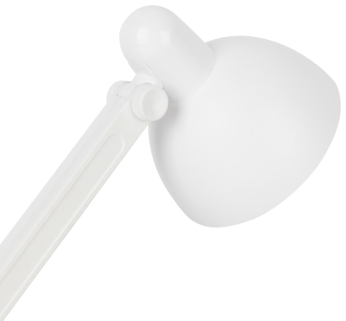 Tischlampe Daniel Weiß Daniel - Weiß, MODERN, Kunststoff (12,5/34cm) - Luca Bessoni