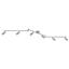 Strahler Amalia, 3-Flammig - Chromfarben/Nickelfarben, KONVENTIONELL, Metall (39,5/8,5/15,5cm) - Homezone Strahler Amalia, 3-Flammig - Chromfarben/Nickelfarben, KONVENTIONELL, Metall (39,5/8,5/15,5cm) - Homezone