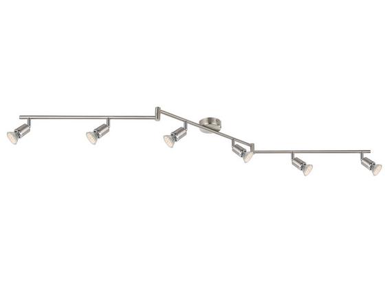 Strahler Amalia, 6-flammig - Chromfarben/Nickelfarben, KONVENTIONELL, Metall (145/8,5/18cm) - Homezone Strahler Amalia, 6-flammig - Chromfarben/Nickelfarben, KONVENTIONELL, Metall (145/8,5/18cm) - Homezone
