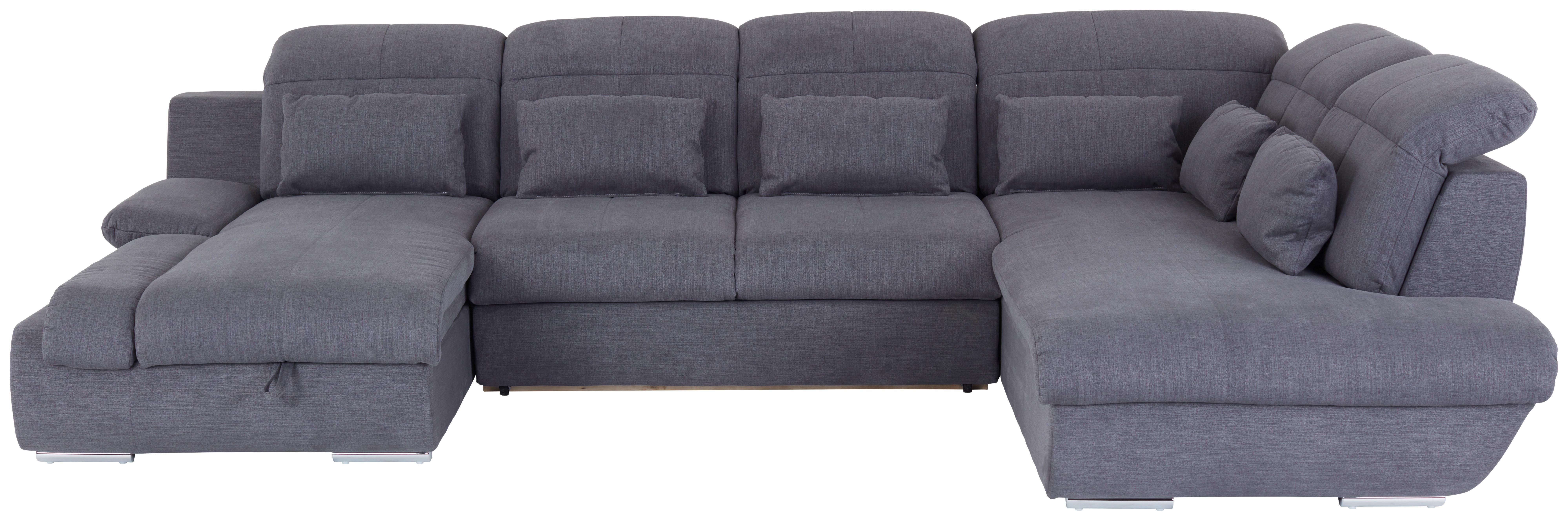 Wohnlandschaft Multi Mit Schlaffunktion Dunkelgrau