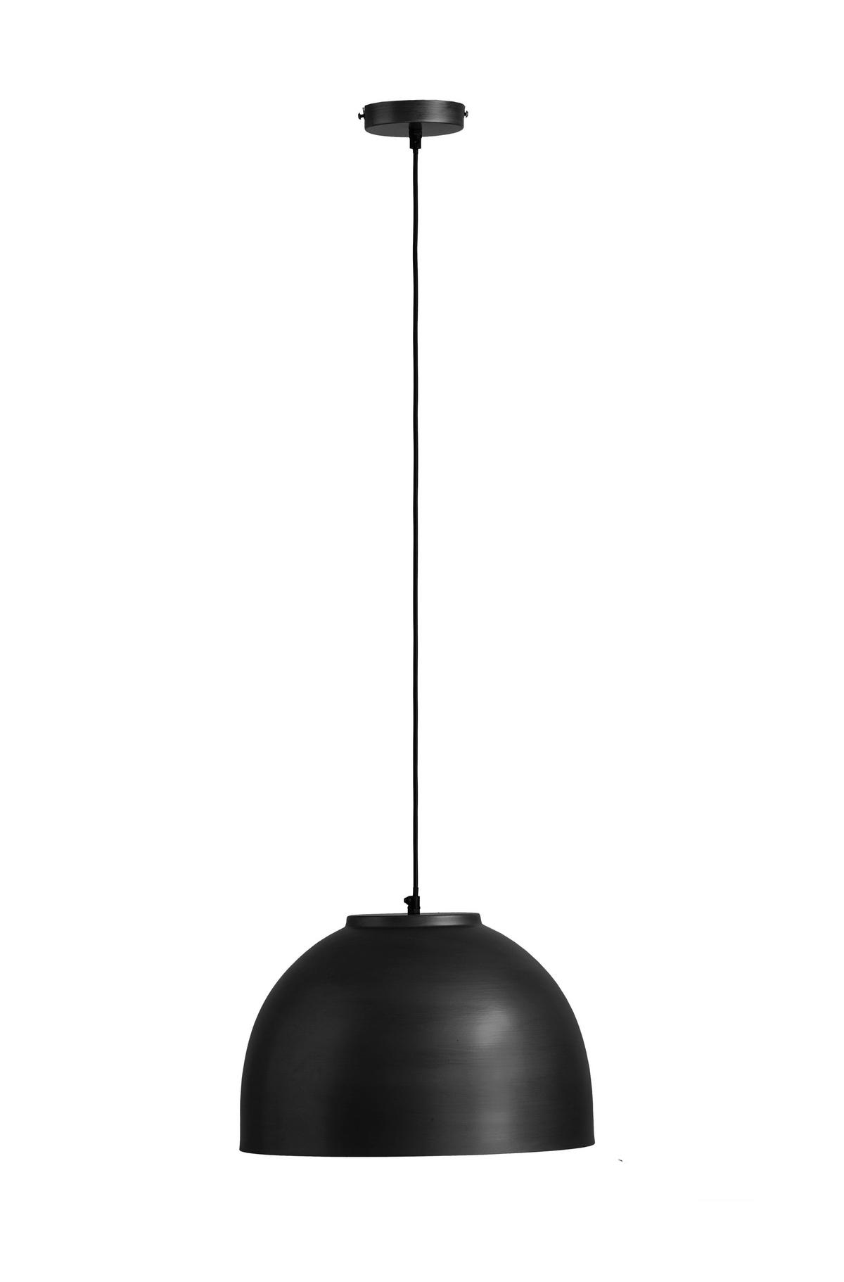 Hängeleuchte 14992h - Schwarz, KONVENTIONELL, Metall (40/120cm) - Globo