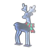 Led Díszlámpa Rudi - krómszínű/fehér, Basics, műanyag (35/8/59cm) - James Wood