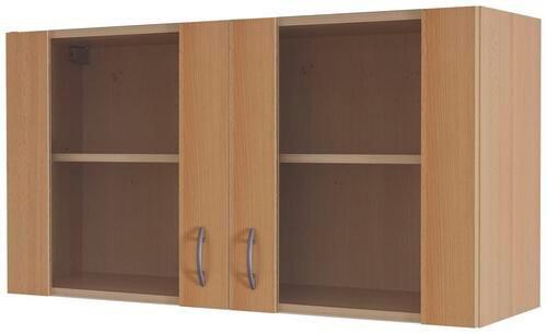 Küchenoberschrank Nano 100 cm Buche Dekor 2 Drehtüren